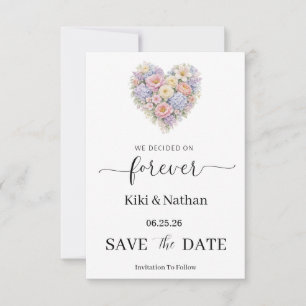 Wedding Save the Date Card