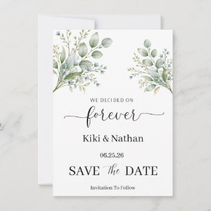 Wedding Save the Date Card