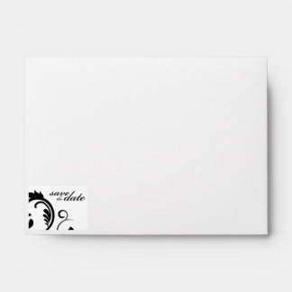 Wedding Save the Date Envelope