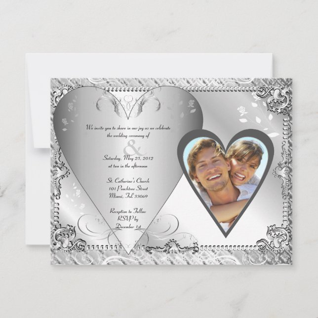 Wedding Save the Date Invitation (Front)