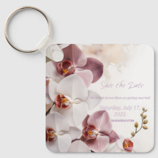 wedding Save the Date Keychains