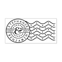Wedding Save the Date Mail Postmark | Add Names