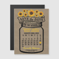 Wedding Save the Date Mason Jar August 2025