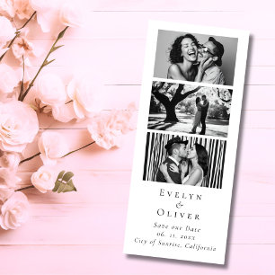 Wedding Save the Date Photo Booth QR code Unique 