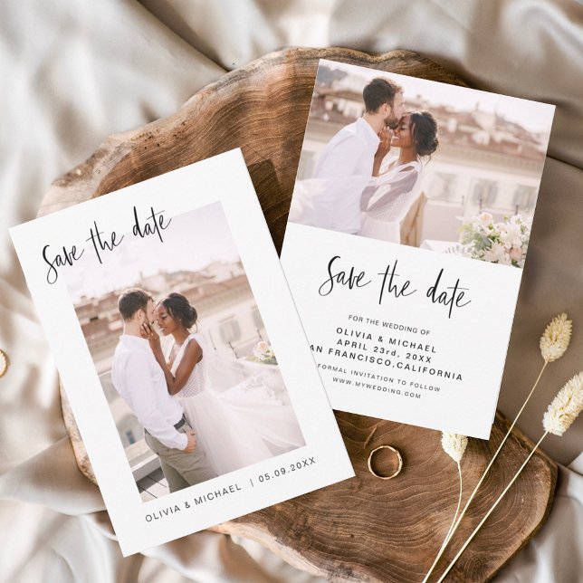 Wedding Save the Date Photo Minimalist (Creator Uploaded)