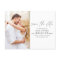 Wedding Save the Date Photo Romantic Elegant