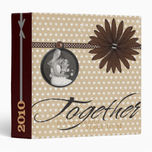 Wedding Scrapbook Binder, Photo Album or Planner Binder
