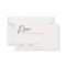 Wedding script modern black white script reply