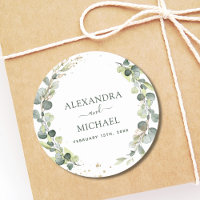 Wedding Seal Eucalyptus Greenery Succulent