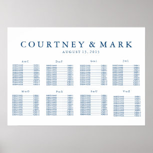 Wedding Seating Chart