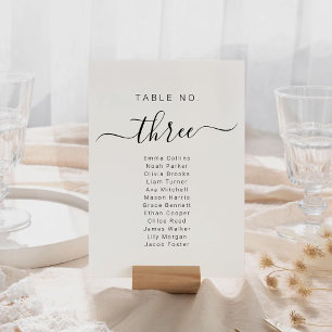 Wedding Seating Chart Cards Name Seat Plan