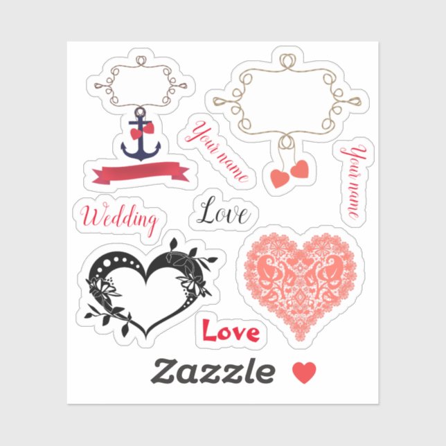 wedding set, wedding, gift, decoration (Sheet)