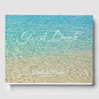 Wedding Shallow Water Personalized Turquoise, Sand