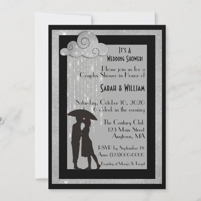 Wedding Shower Couples Invitation (Front)