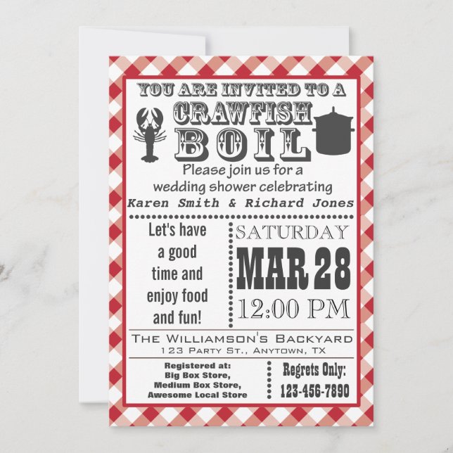 Wedding shower  de l'écorce Invitation 2 (Devant)