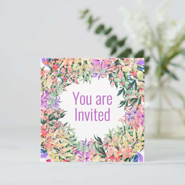 Wedding Shower invitation (Standing Front)