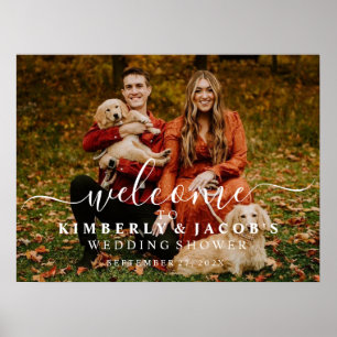 Wedding Shower Photo Welcome Digital or Poster