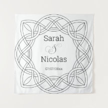 Wedding shower wall poster personalized