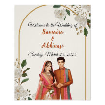 wedding sign
