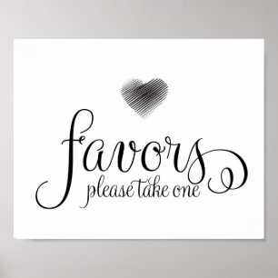 Wedding Sign - Wedding Favours Sign