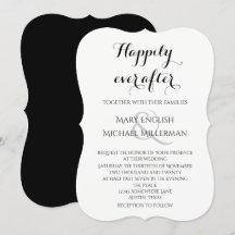 Wedding Simple Elegant Happily Every After