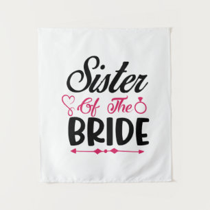 Wedding Sister Of The Bride Tapestry