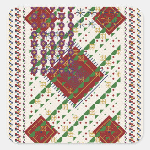 Wedding  square sticker