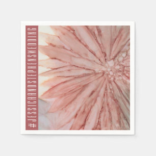 Wedding Standard Napkin Lovely Pinks and Lavenders