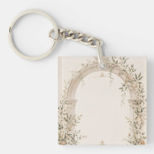 Wedding Stationery for Mediterranean Ceremonies Keychain