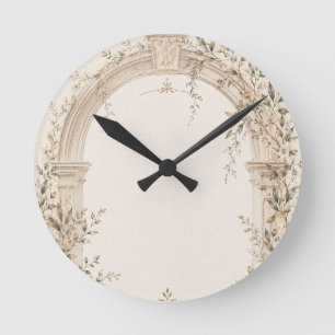 Wedding Stationery for Mediterranean Ceremonies Round Clock