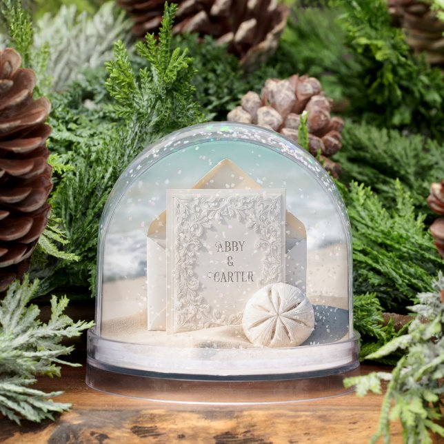Wedding Stationery With Beach Sand Dollar (Hiver)