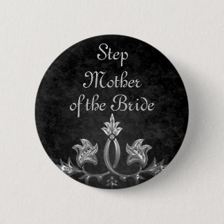 Wedding Step Mother bride 2 Inch Round Button