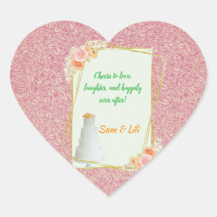 Wedding sticker