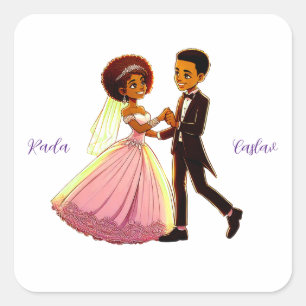 Wedding sticker