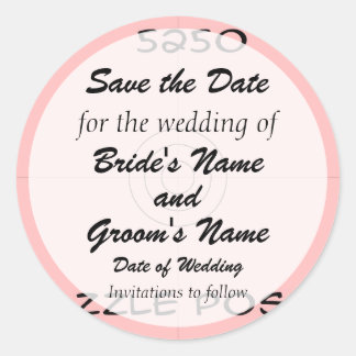 Wedding - Sticker - Round