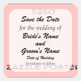 Wedding - Sticker - Round