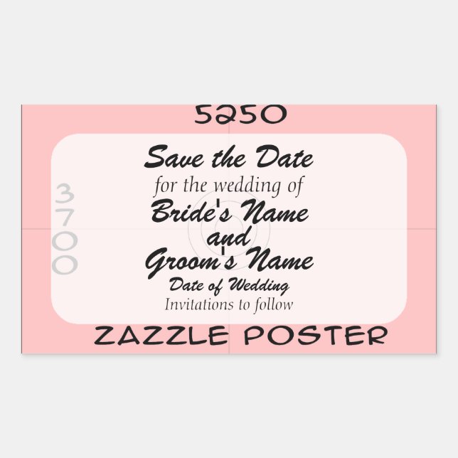 Wedding - Sticker - Round (Front)