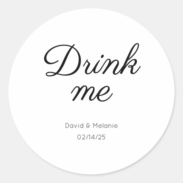 wedding stickers (Front)