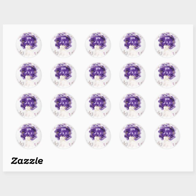 Wedding Stickers (Sheet)