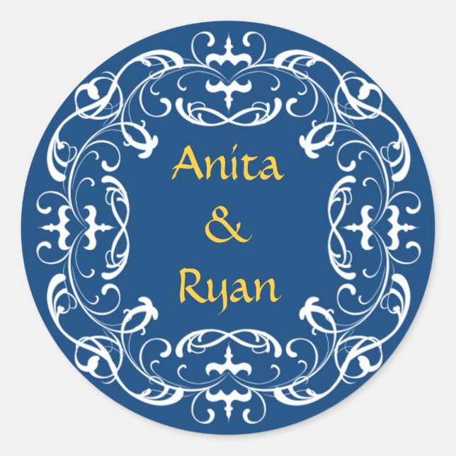 Wedding Stickers - Romance (Front)