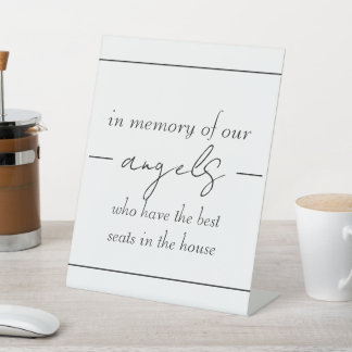 Wedding Tabletop Signs