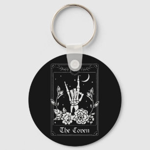 Wedding Tarot Card The Coven Halloween Keychain
