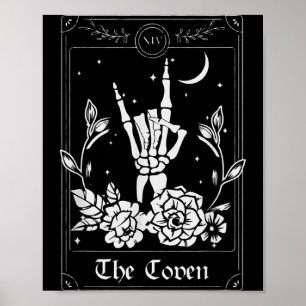 Wedding Tarot Card The Coven Halloween Poster