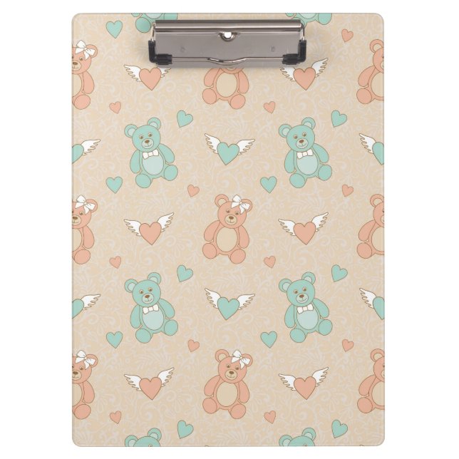 Wedding-teddies Clipboard (Front)