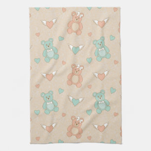 Wedding-teddies Kitchen Towel