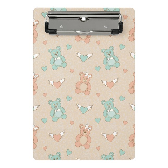 Wedding-teddies Mini Clipboard (Front)