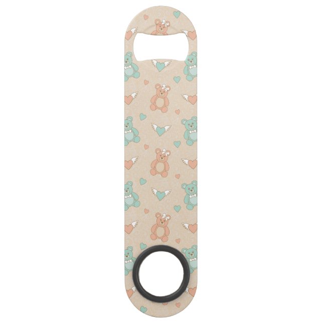 Wedding-teddies Speed Bottle Opener (Front)