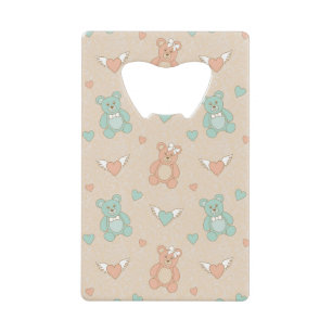 Wedding-teddies Wallet Bottle Opener