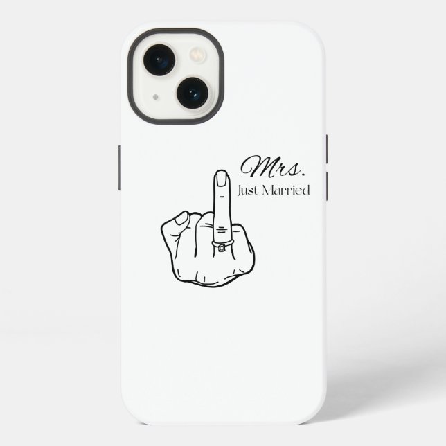 Wedding Tee, Just Married Shirts,Future Mrs Shirts iPhone Case (Back)