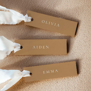 Wedding Terracotta Name Place Cards